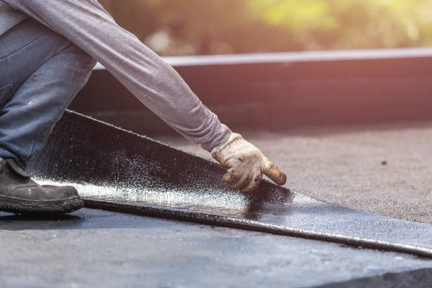 Professional Interior Drainage System technician working in Burnettsville, IN
